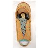 Native American Apache Cloth Doll in Cradleboard
