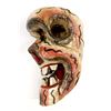 Image 2 : Mexican Hand Carved Wooden Skull Mask