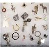 Image 3 : Collection of Charms and Pendants, Mostly Sterling