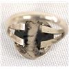 Image 3 : Navajo Sterling Silver Turquoise Ring, Size 6.5