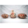 Image 3 : 3 Mexican Mata Ortiz Polychrome Pottery Jars