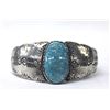 Image 3 : Navajo Old Pawn Sterling Silver Turquoise Bracelet