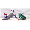 Image 1 : Mexican Oaxacan Alebrije Cat & Pig, Signed