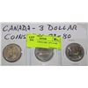Image 1 : CANADIAN 3 DOLLARS: 1971-73-80