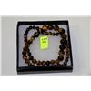 Image 1 : NEW TIGER EYE NECKLACE