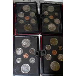 LOT OF CANADIAN SILVER DOUBLE-DOLLAR SETS