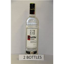 2 BOTTLES OF KETEL ONE VODKA