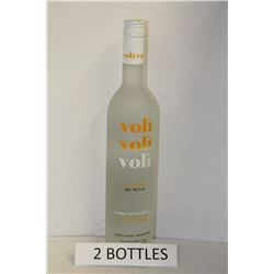 2 BOTTLES OF VOLI VOLI VOLI MANGO COCONUT VODKA