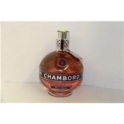 750ML BOTTLE OF CHAMBORD FLAVOURED VODKA