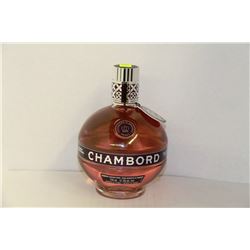 750ML BOTTLE OF CHAMBORD FLAVOURED VODKA