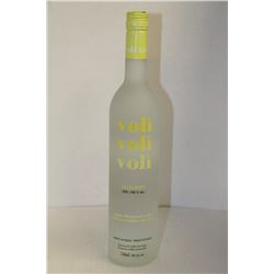 750ML BOTTLE OF VOLI VOLI VOLI VODKA