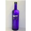 Image 1 : 1.14L BOTTLE OF SKYY VODKA