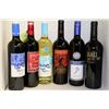 Image 1 : 6 BOTTLES OF ASSORTED RED & WHITE WINE