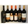 Image 1 : 6 BOTTLES OF ASSORTED RED WINE