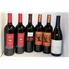 Image 1 : 6 BOTTLES OF ASSORTED RED WINE