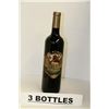 Image 1 : 3 BOTTLES OF THE INDUSTRIALIST RED WINE