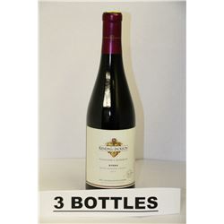3 BOTTLES OF KENDALL-JACKSON SYRAH 2011 RED WINE