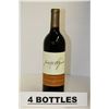 Image 1 : 4 BOTTLES OF JAMES WYATT UNTAMED CUVEE RED WINE