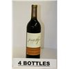 Image 1 : 4 BOTTLES OF JAMES WYATT UNTAMED CUVEE RED WINE