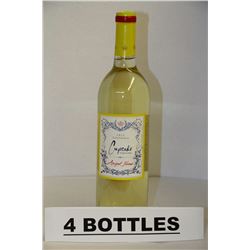 4 BOTTLES OF CUPCAKE ANGEL FOOD 2012 WHITE WINE
