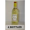 Image 1 : 4 BOTTLES OF CUPCAKE ANGEL FOOD 2012 WHITE WINE
