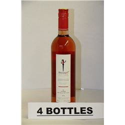 4 BOTTLES OF SKINNYGIRL CALIFORNIA ROSE WINE