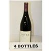 Image 1 : 4 BOTTLES OF COVET PINOT NOIR 2012 RED WINE