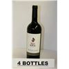 Image 1 : 4 BOTTLES OF RED ROCK WINEMAKER'S BLEND RED WINE