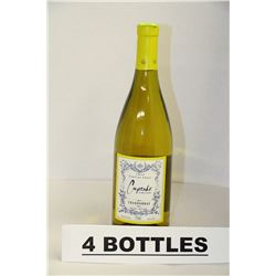 4 BOTTLES OF CUPCAKE CHARDONNAY WHITE WINE