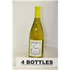 Image 1 : 4 BOTTLES OF CUPCAKE CHARDONNAY WHITE WINE