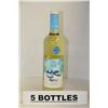 Image 1 : 5 BOTTLES OF FLIPFLOP MOSCATO WHITE WINE