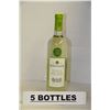 Image 1 : 5 BOTTLES OF BERINGER PINOT GRIGIO CALIFORNIA 2013