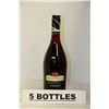 Image 1 : 5 BOTTLES OF MOGEN DAVID CONCORD RED WINE