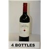 Image 1 : 4 BOTTLES OF SANTA CRISTINA TOSCANA RED WINE