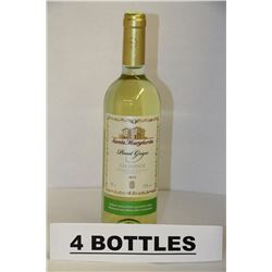 4 BOTTLES OF SANTA MARGHERITA PINOT GRIGIO 2013