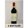 Image 1 : 4 BOTTLES OF CASTIGLIONI CHIANTI 2012 RED WINE