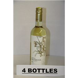 4 BOTTLES OF GABBIANO PINOT GRIGIO 2014 WHITE WINE