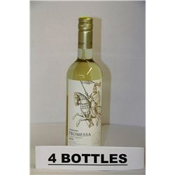 4 BOTTLES OF GABBIANO PINOT GRIGIO 2014 WHITE WINE