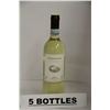 Image 1 : 5 BOTTLES OF CAMPOGRANDE ORVIETO 2013 WHITE WINE
