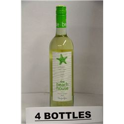 4 BOTTLES OF THE BEACH HOUSE PINOT GRIGIO 2013
