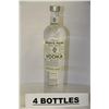 Image 1 : 4 BOTTLES OF GRAYS PEAK VODKA DISTILLED 5 TIMES