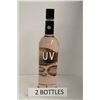 Image 1 : 2 BOTTLES OF UV PINK LEMONADE FLAVOURED VODKA
