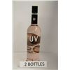 Image 1 : 2 BOTTLES OF UV PINK LEMONADE FLAVOURED VODKA