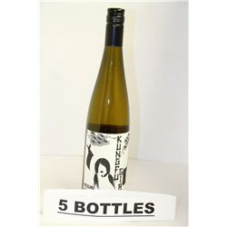 5 BOTTLES OF KUNGFU GIRL 2013 RIESLING WHITE WINE