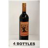 Image 1 : 4 BOTTLES OF GNARLY HEAD OLD VINE ZIN VINTAGE 2012