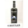 Image 1 : 4 BOTTLES OF POLAR ICE VODKA
