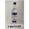 Image 1 : 5 BOTTLES OF MARK ONE ULTRA PREMIUM VODKA
