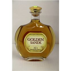 750ML BOTTLE OF GOLDEN SANDS BARBADOS RUM