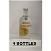 Image 1 : 4 BOTTLES OF ABSOLUT ORIENT APPLE VODKA