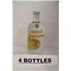 Image 1 : 4 BOTTLES OF ABSOLUT ORIENT APPLE VODKA